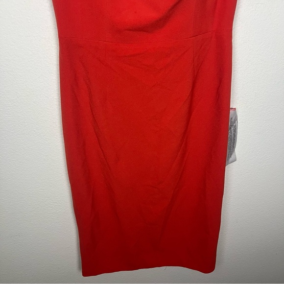Dress the Population Orange Off-Shoulder Midi Dress - Picture 5 of 12